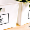 収納ラベル | 食品×衣類収納 | シンプルナチュラルハートの収納ラベルで押し入れの整