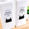 詰め替えボトルラベル | くろねこちゃんの洗剤ラベル☆かわいいインテリアに＋＋