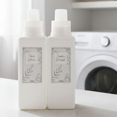 おしゃれなリーフ洗剤ラベル